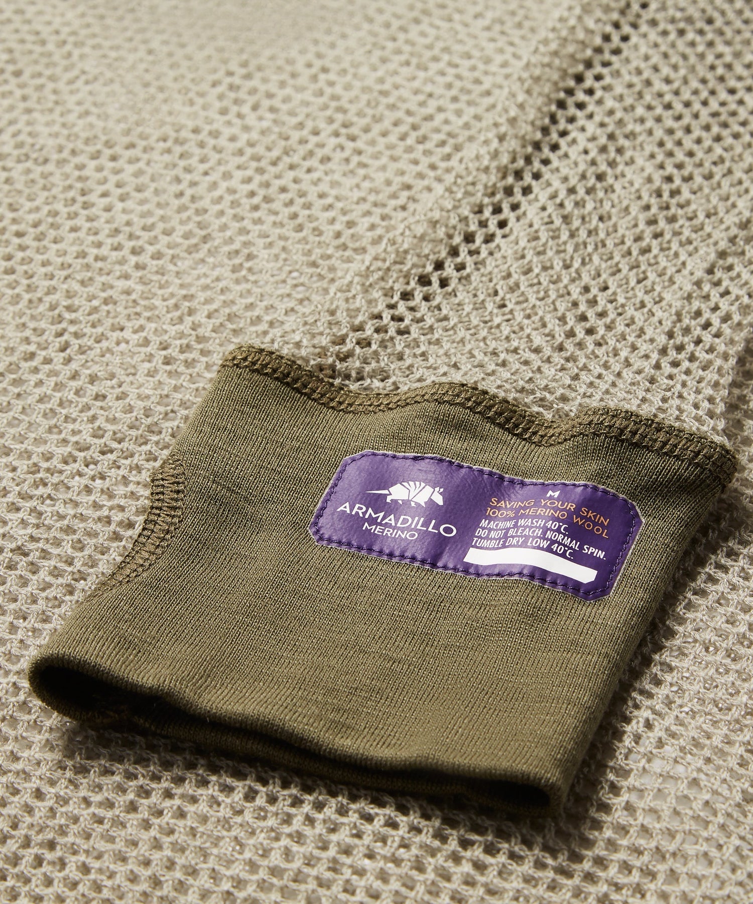 Flame Resistant Merino Mesh