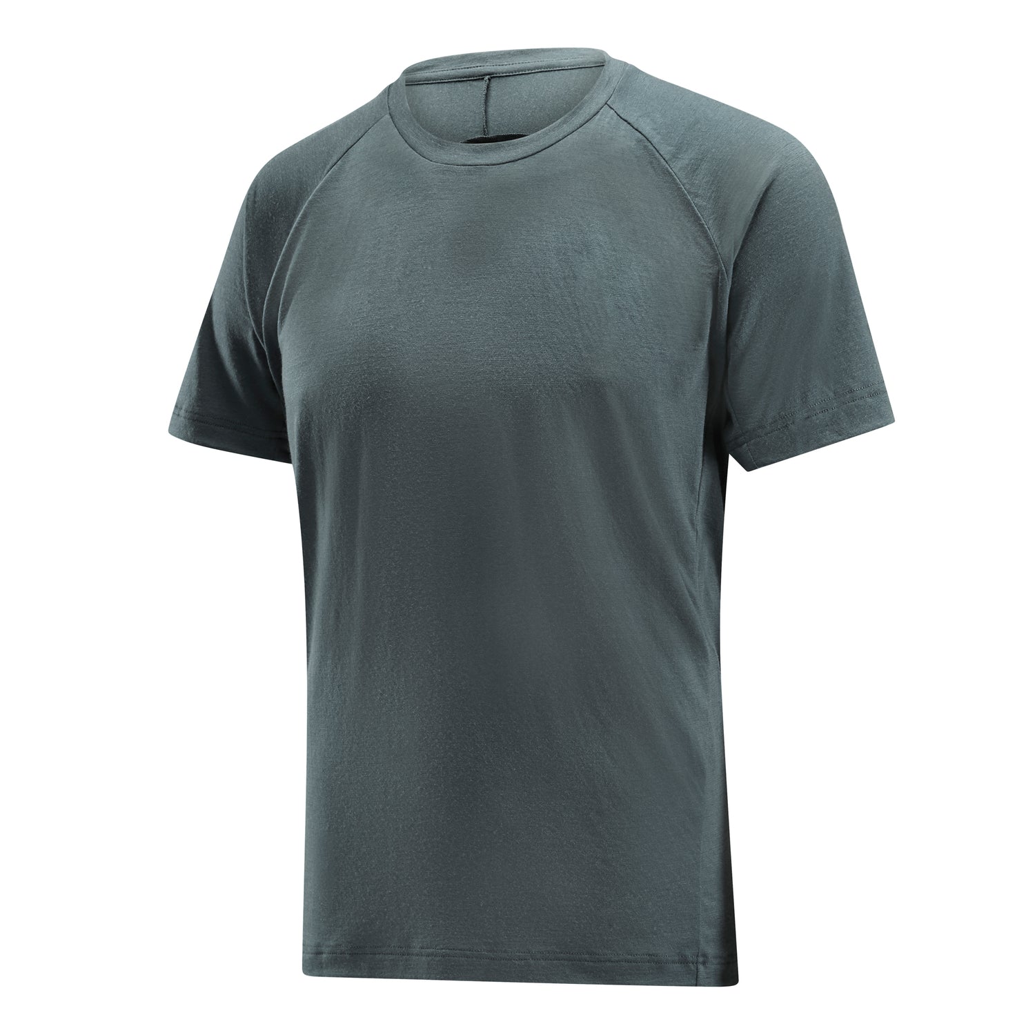 Short Sleeve t-shirt with crew neck, in the colour graphite.